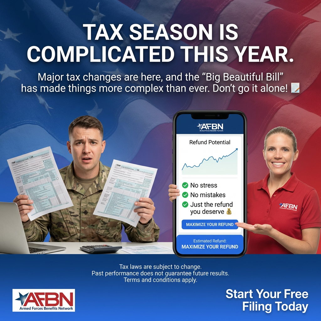 Tax Season Is Complicated — Armed Forces Benefits Network