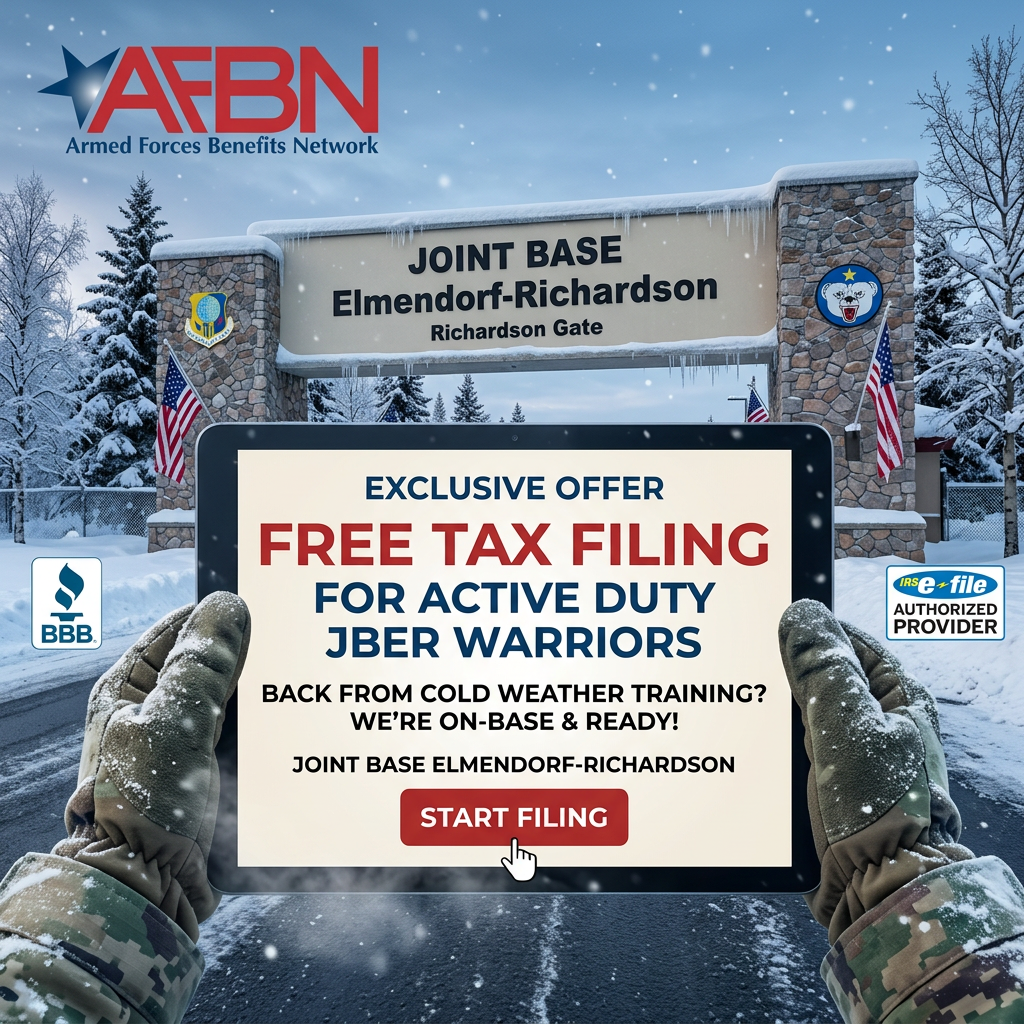 Free Tax Filing — JBER — Armed Forces Benefits Network
